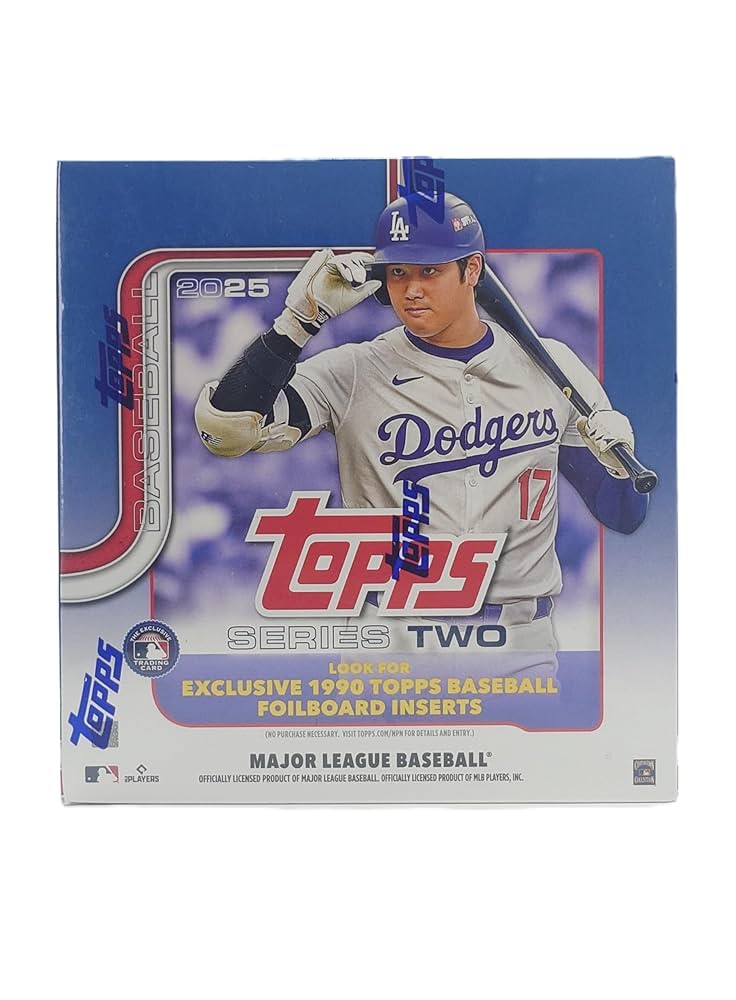 Topps Series Two ボックス 新品未使用 Amazon.com: 2025 Topps Baseball Series 2 - Factory Sealed